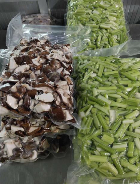 盛懷次氯酸水在凈菜加工行業的應用